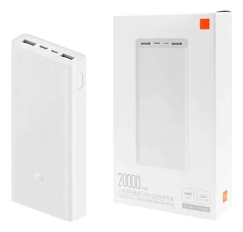 Xiaomi Power Bank 3 Blanco 20000 Mah Cn