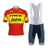 Uniforme Ciclismo Trek Esp 21 Jersey Short Bib Bici Ruta Mtb