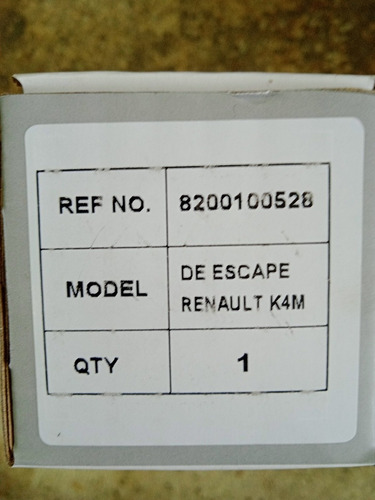 Arbol Leva Escape Y Admision Renault Clio/ Symbol/ Megane  Foto 5