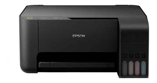 Impresora A Color Simple Función Epson Ecotank L1110 Negra 220v