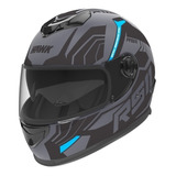 Casco Para Moto Integral Hawk Rs11  Sophie Mate Revo Talle L 