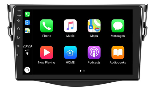 Auto Radio Estéreo Android Gps Para Toyota Rav4 2006-2011