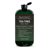 Gel De Baño De Árbol De Té, Combate El Olor Corporal, El.