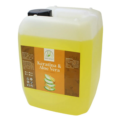 Tónico Capilar Keratina Con Aloe Vera Anti-frizz 5 Litros
