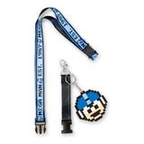 Mega Man 1987 Lanyard W/ 8-bit Mega Man Charm