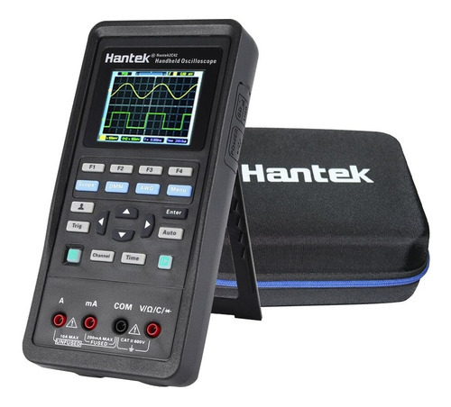 Osciloscopio Portátil Hantek 2c42 40mhz 2ch + Multimetro