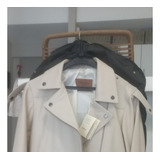 Campera De Cuero De Oveja Cardon ! Nueva Color Beige 