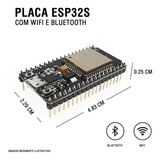 Esp -32s - Cp2102 Placa De Desenvolvimento Wifi + Bluetooth