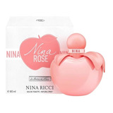 Edt Nina Ricci Nina Rose X 80 Ml - mL a $5249