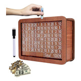 Cash Vault Wooden Savings Box, Savings Box, Wooden Money