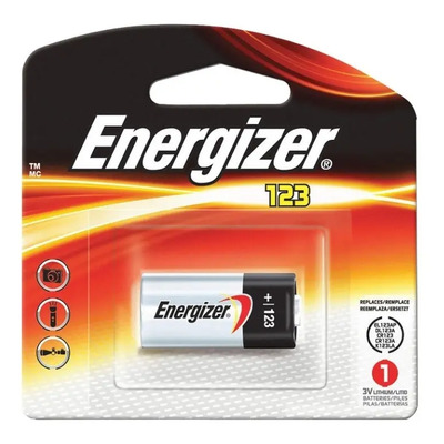 Pila Energizer Especial 123-1, 3volts | Batería 09800270