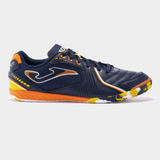 Tenis Futbol Sala Joma Dribling 2333 Ind Azul Marino Naranja