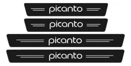 Kia Picanto Protectores Posapies / Pisa Puerta Kit X4