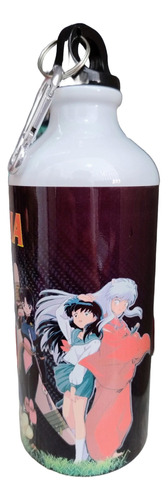 Caramañola Inuyasha 600ml Bebidas Frias Botella Aluminio