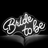 Letras  Bride To Be  Señal De Pared Led Despedida De S...