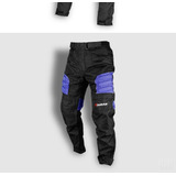 Pantalón Motociclista Impermeable Protección Rompe Viento