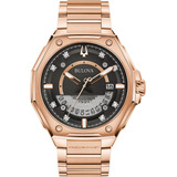 Reloj Bulova Precisionist X Oro Rosa 97d129 8 Diamantes 