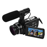 Cámara De Vídeo Estéreo Dv Con Andoer Macro Handheld 4k Con