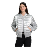 Campera Ultraliviana Mujer Brooksfield Metalizada Bm7052