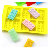 Molde De Silicona 10 Bloques De Lego
