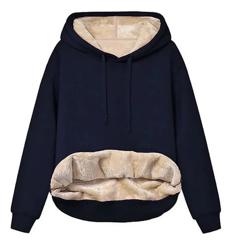 Hoodies Buzo Polar Con Capucha For Mujer Temporada