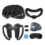 Kit De Accesorios De Funda De Silicona 9 En 1 Para Quest 3