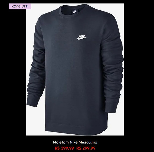 Moletom Nike Masculino