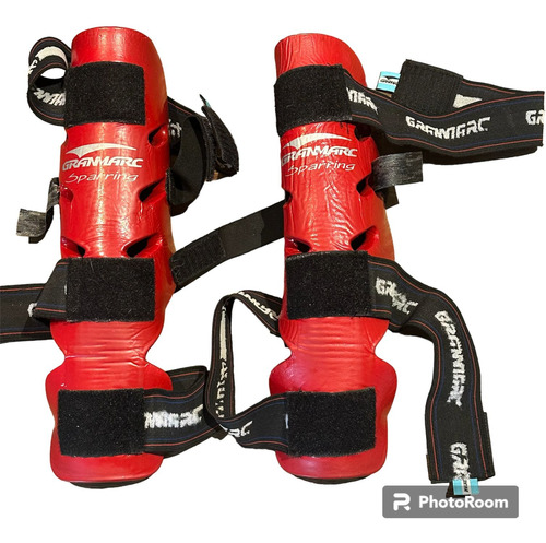 Protectores Tibia Y Empeine Sparring Taekwondo Gran Marc