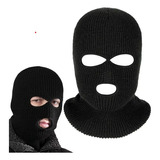 Touca Preta Ninja Lã Para Frio Usada Em Policiais Soldados
