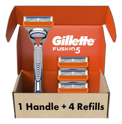 Gillette Maquinillas De Afeitar Fusion5 Para Hombres, 1 M