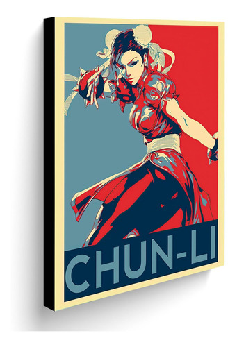 Cuadro Decorativo 60x40 Cms Chun-li