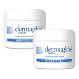 Combo X2 Dermaglos Crema Hidratante Día Fps 12 Piel Seca 50g