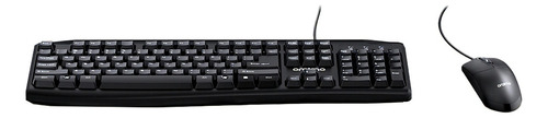 Kit De Teclado Ergonómico Con Mouse Smartoffice Oraimo Color Del Teclado Negro