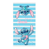 Toalha De Banho Stitch Disney Aveludada Lepper