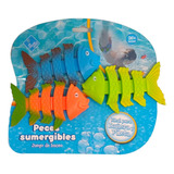 Juego Para Pileta Peces De Goma 10 Cm