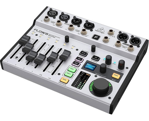 Consola Digital Behringer Flow 8 Interfaz Usb Multitrack 