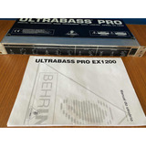 Sub-harmonic Synthesizer Behringer Ultrabass Pro Ex1200