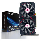 Tarjeta Gráfica Amd Rx 580 De 8 Gb, 2048sp 1284 Mhz Gddr5