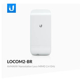 Ubnt Locom2-br 2.4ghz Loco Mimo Airmax Nanostation