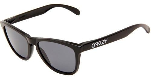 Óculos De Sol Oakley Frogskins Preto Polido