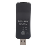 Repetidor Pixlink Wifi Usb Wps 300mbp Tv Pc Laptop Teléfono