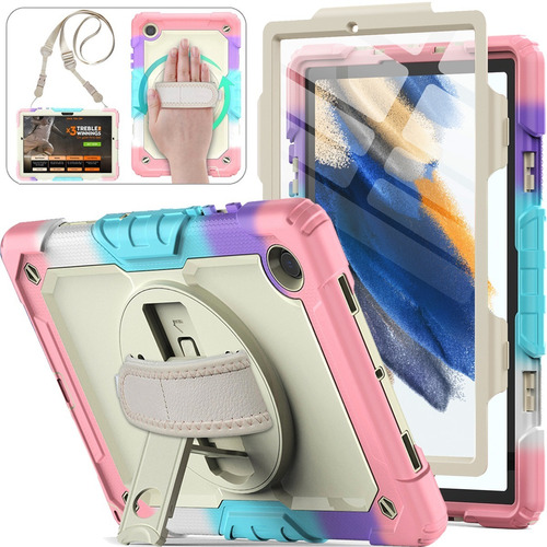 Carcasa P/samsung Galaxy Tab A8 10.5 C/protector D/pantalla