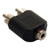 Adaptador De 2 Plugs Rca A Jack 3.5 Mm Estereo 251-032