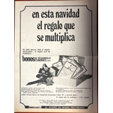 Bonos De Desarrollo Económico Aviso Publicitario 1972