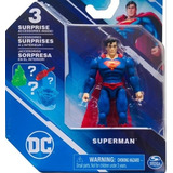 Superman Figura 4 Pulgadas Spin Master Dc Heroes 