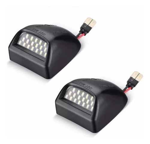 2pz Luz De Placa Led Trasera Para Chevrolet Gmc 2007 Al 2013