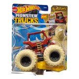 Hot Wheels Monster Trucks Los Picapiedra Escala 1:64