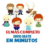 Pack Imágenes Hd Clipart Frozen + Vectores +