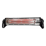 Estufa Eléctrica Startrak Vertical 1200w Cuarzo 2 Velas - Stqz21 Color Plateado/negro