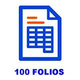 Paquete De 100 Folios Cfdi Facturacion Y Nomina 3.3